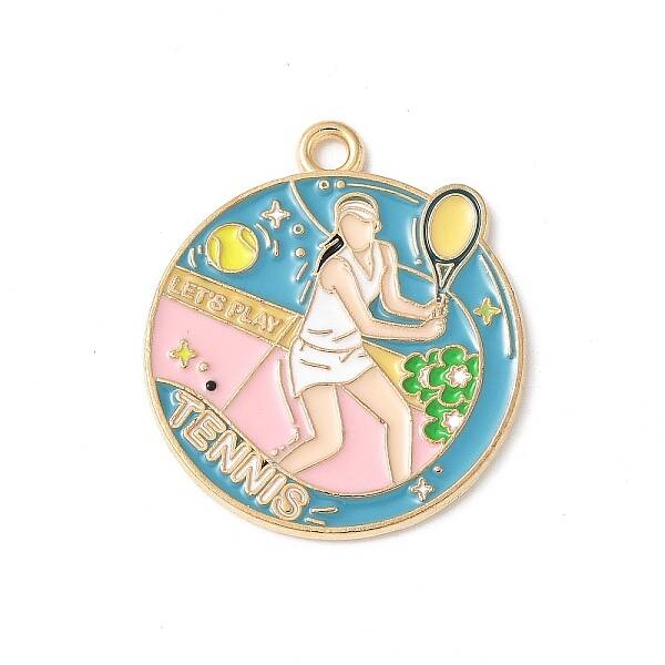 Alloy Enamel Pendants
