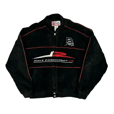 Dale Earnhardt Jr. Chase Authentics Nascar Jacket - XL Black Leather
