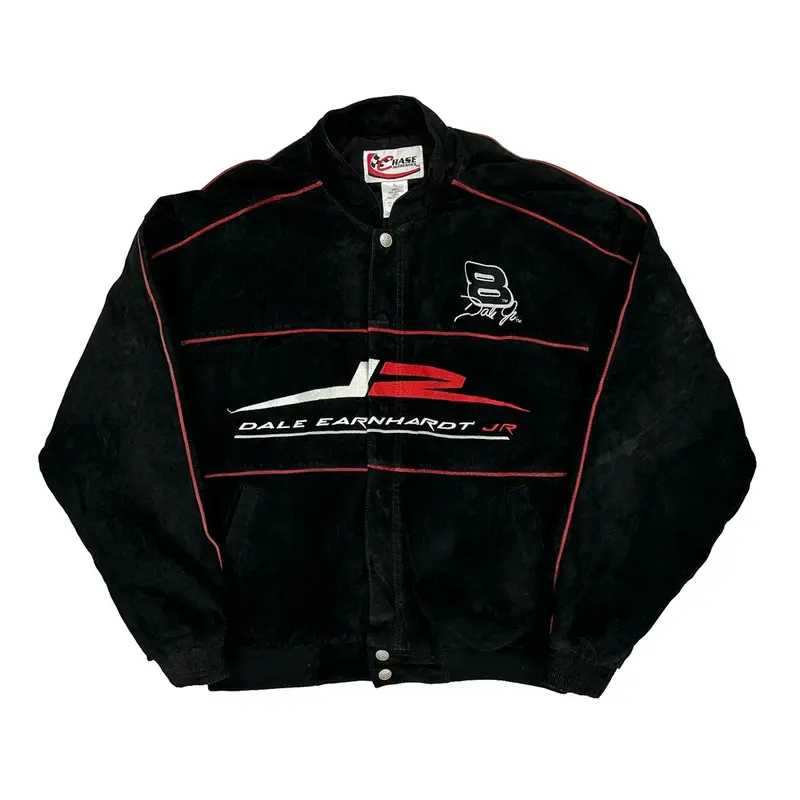 Dale Earnhardt Jr. Chase Authentics Nascar Jacket - XL Black Leather