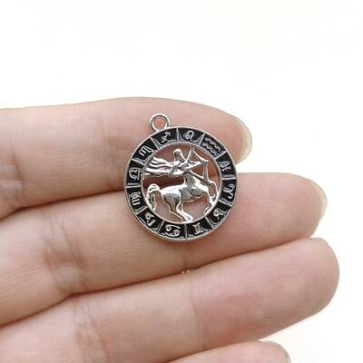 Constellation Themes Alloy Rhinestone Pendants