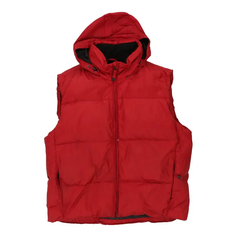 Gap Gilet - Small Red Polyester