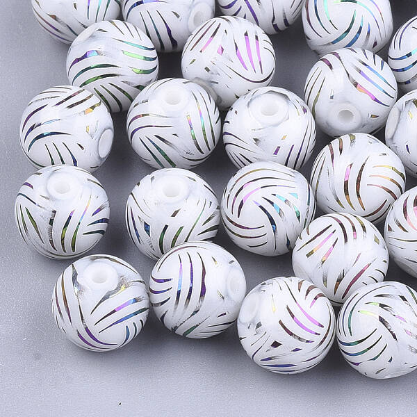 Electroplate Glass Beads