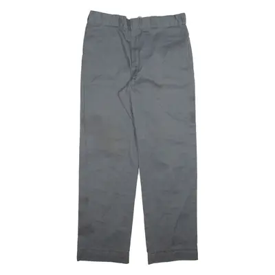 DICKIES 874 Workwear Mens Trousers Grey Regular Straight W34 L32