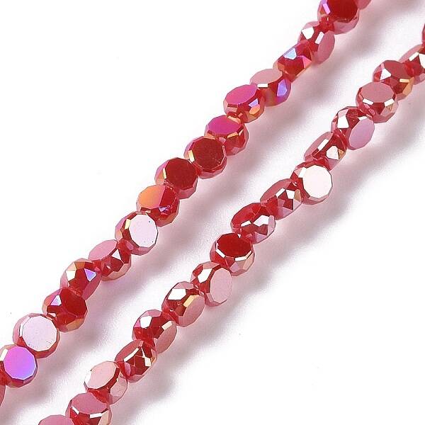 Electroplate Glass Beads Strands