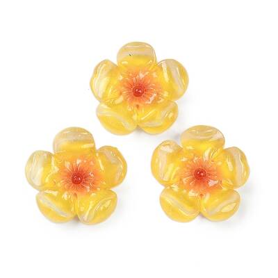 Flower Series Resin Cabochons