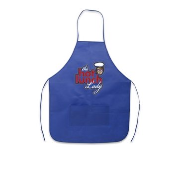 150 Custom Non-Woven Apron - Polypropylene & Double Pocket