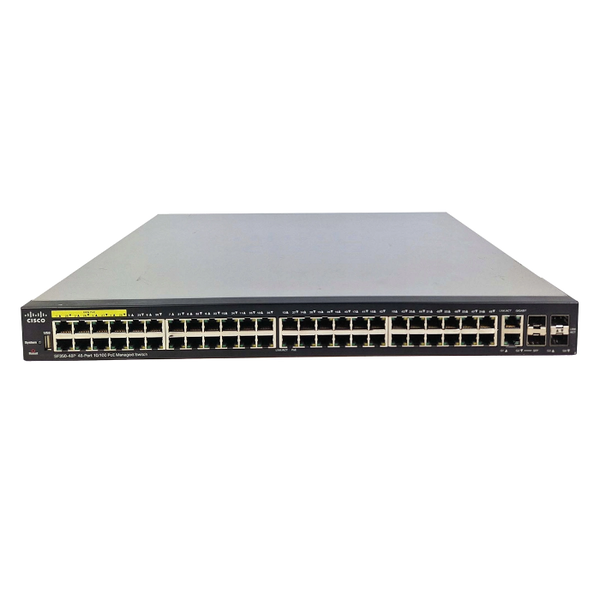 SF350-48P-K9-UK= Cisco SF350-48P 50-Port + 4-Port SFP Layer 3 Switch