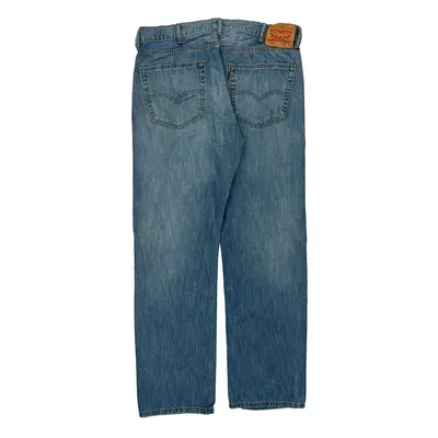 505 Levis Jeans - 40W 31L Blue Cotton