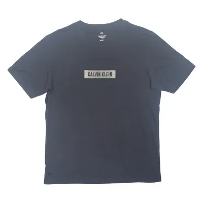 CALVIN KLEIN Mens T-Shirt Black M