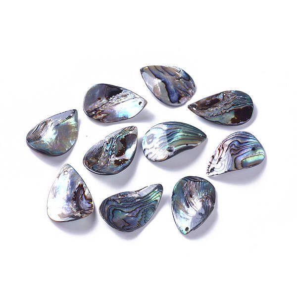 Natural Abalone Shell/Paua Shell Pendants