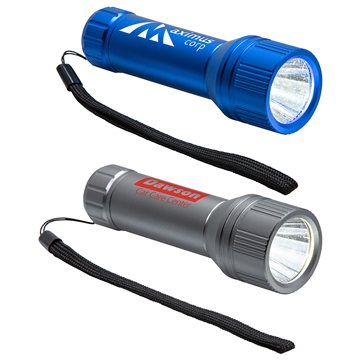 50 Custom Reliant Aluminum Waterproof Flashlight - 400 Lumens