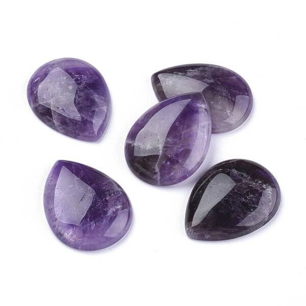 Natural Amethyst Cabochons