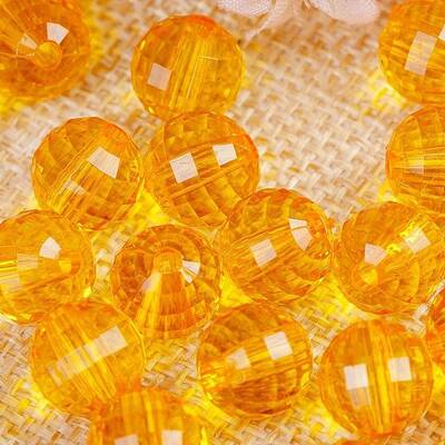 Transparent Acrylic Beads
