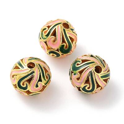Alloy Enamel Beads