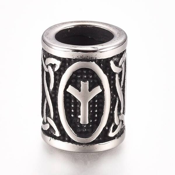 304 Stainless Steel European Beads