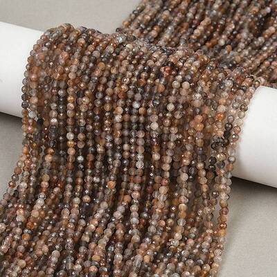 Natural Peach Moonstone Beads Strands
