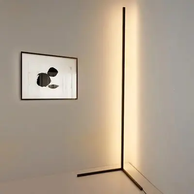 RGB Color Changing Floor Lamp, USB Powered Smart APP Control Music Sync Modern Floor Lamp, Dimmable Standing Corner Lighting ...