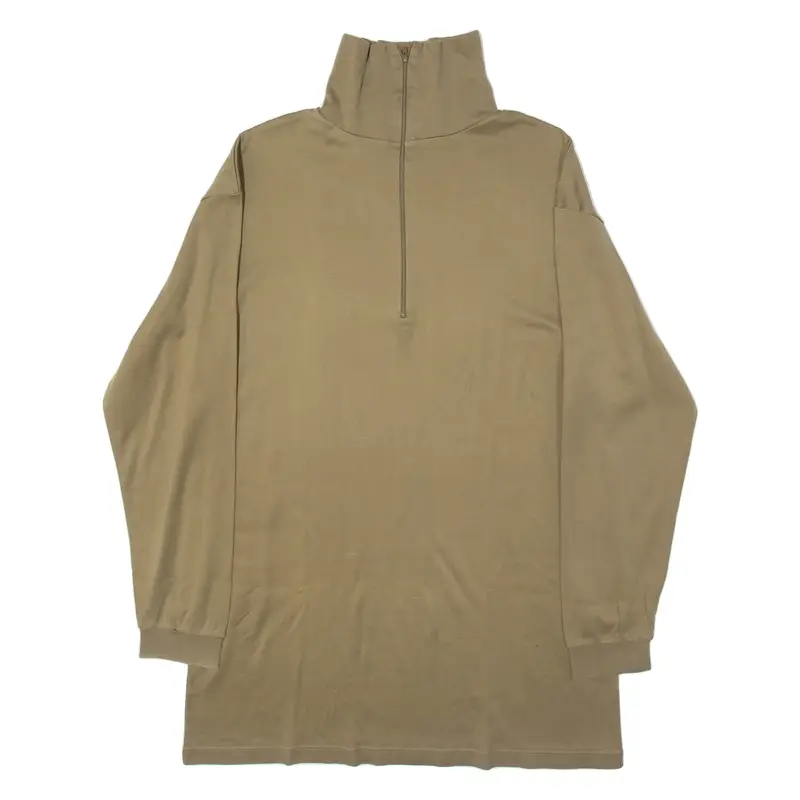 Military Stretched Womens T-Shirt Brown L