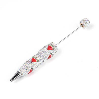 Resin & Polymer Clay Pave Rhinestone Ball-Point Pen