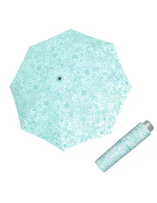 Doppler Ombrello Pieghevole Mini Light Giardino Blu
