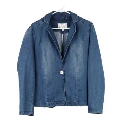 Bpc Selection Denim Jacket - Large Blue Cotton
