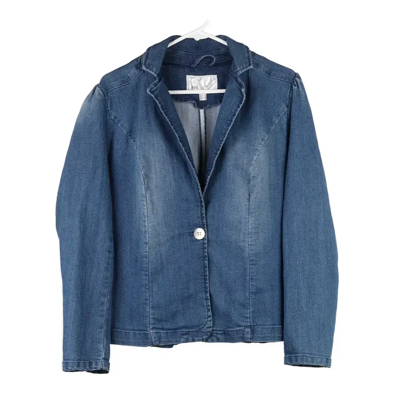 Bpc Selection Denim Jacket - Large Blue Cotton