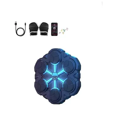 Smart Bluetooth-compatible Boxing Machine, Wall Mounted Boxing Mat, Music Boxing Target, Home, Indoor, and Gym Boxing Music, ...