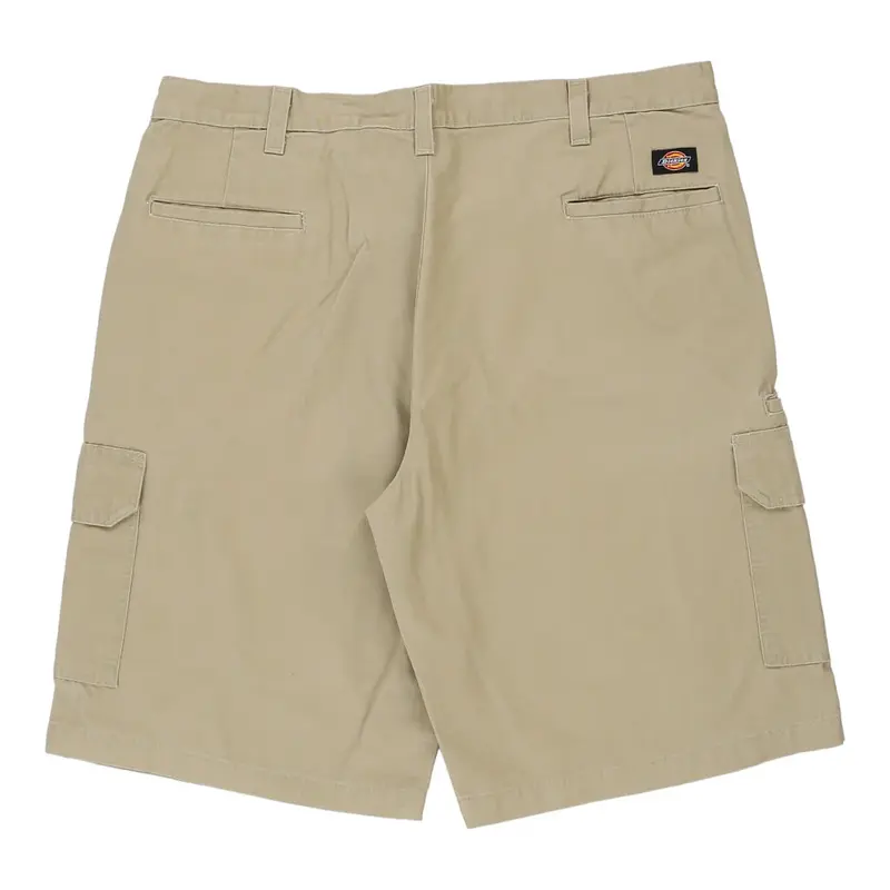 Dickies Cargo Shorts - 42W 12L Beige Cotton