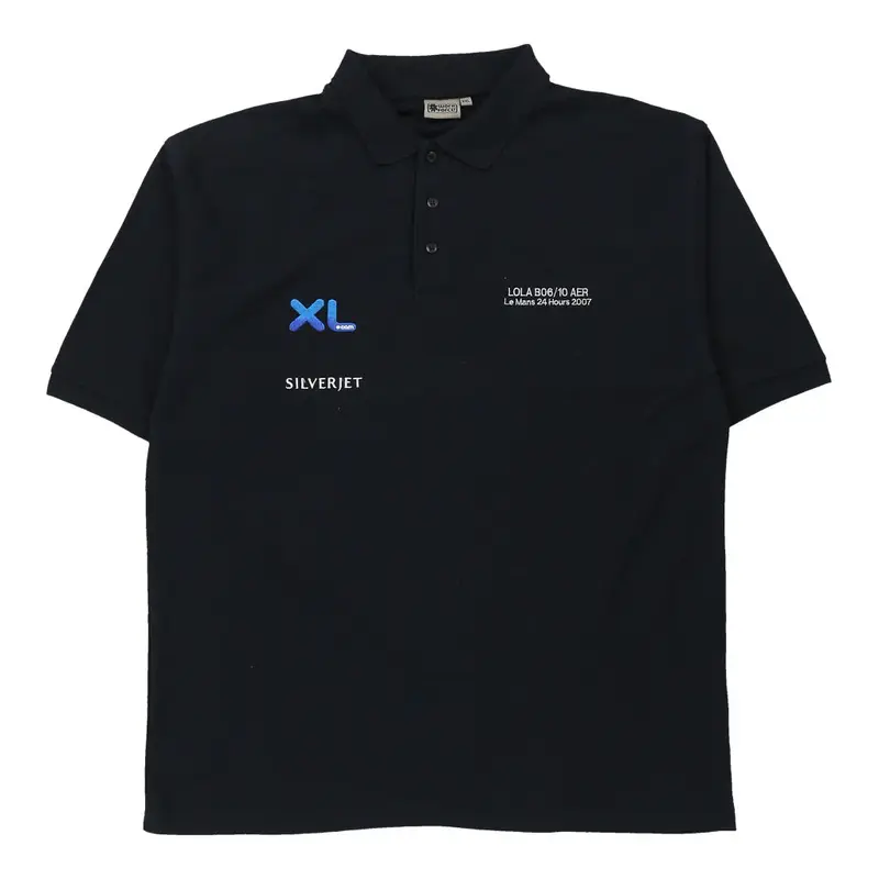 Le Mans 24Hrs 2007 Workforce Polo Shirt - 2XL Black Cotton