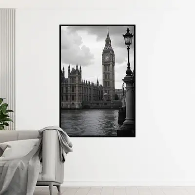 Timeless London - Big Ben Elegance - AI-Crafted