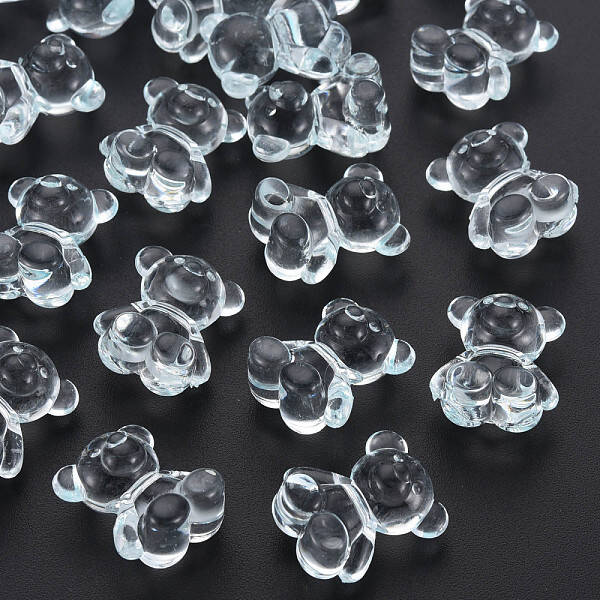 Transparent Acrylic Beads