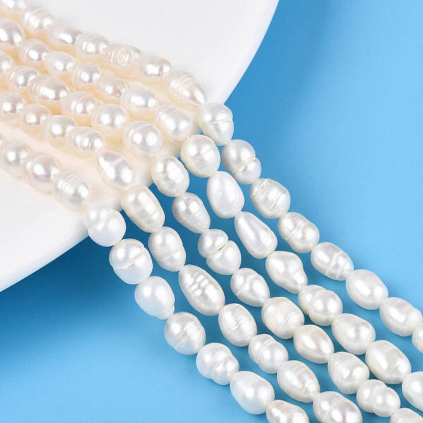 Natural Cultured Freshwater Pearl Beads Strands