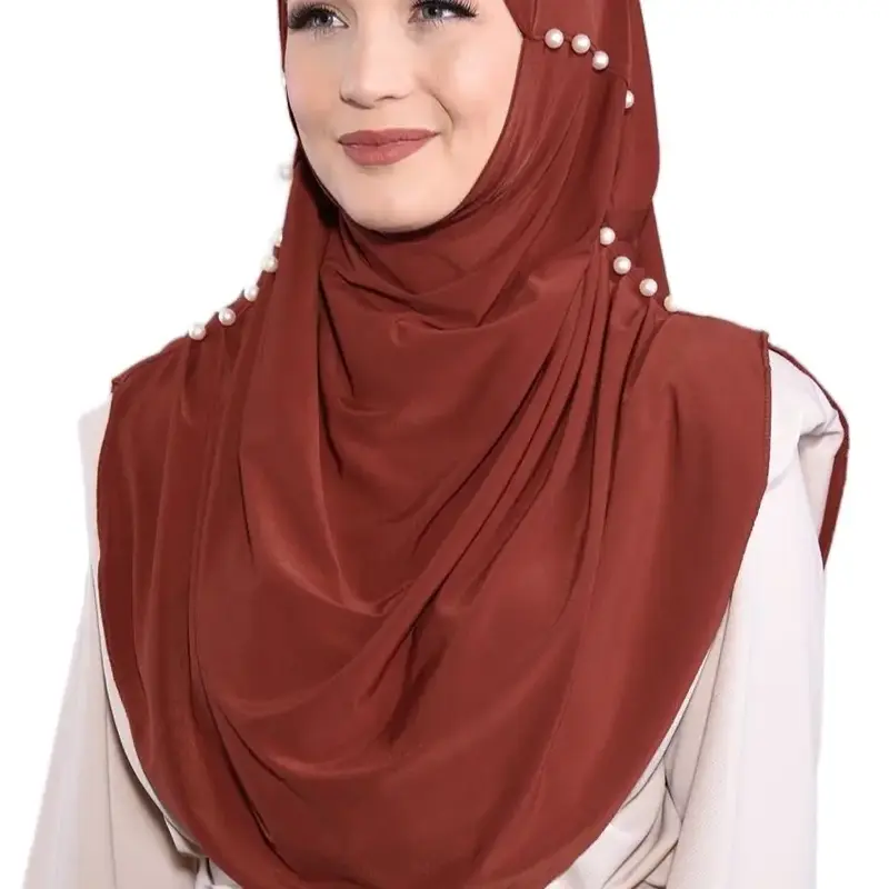 Easy Pearl Hijab Instant Hijabs - Simple Design, Lightweight, Perfect for Everyday Wear