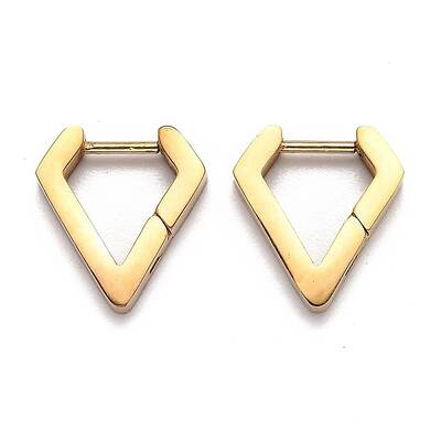 304 Stainless Steel Huggie Hoop Earrings