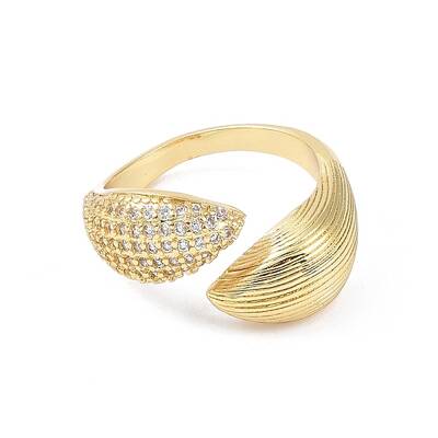 Brass Cuff Finger Rings