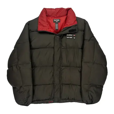 Ralph Lauren Puffer - Large Black Down And Feather