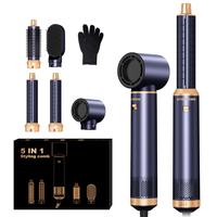 5 in 1 Hair Dryer, Multifunctional Hair Dryer with Air Curler, Hair Styling Tool for Home & Salon Use, Hair Care & Styling To...