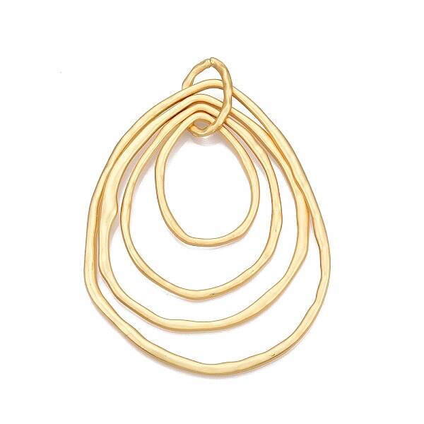 Rack Plating Eco-Friendly Alloy Big Pendants