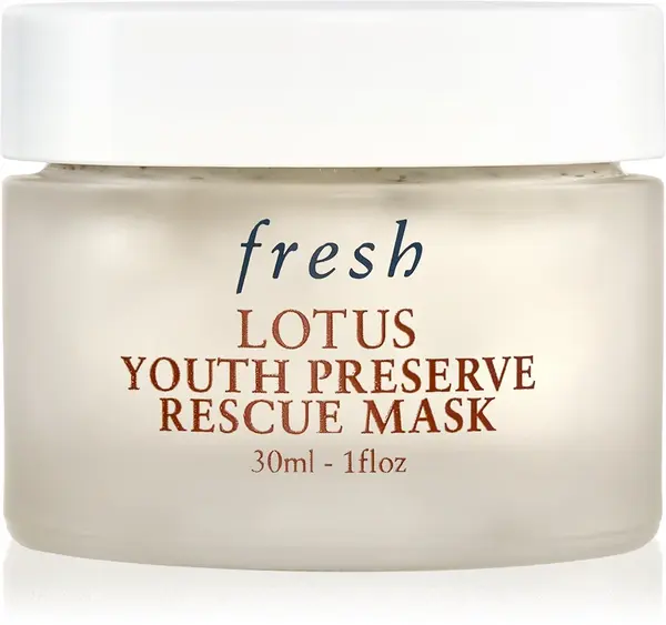 fresh Lotus Youth Preserve Rescue maschera anti-aging exfoliant 30 ml