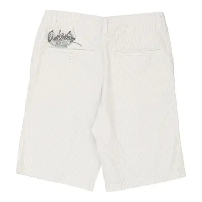 Quiksilver Shorts - Medium White Cotton