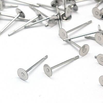 Non-Tarnish 304 Stainless Steel Stud Earring Findings