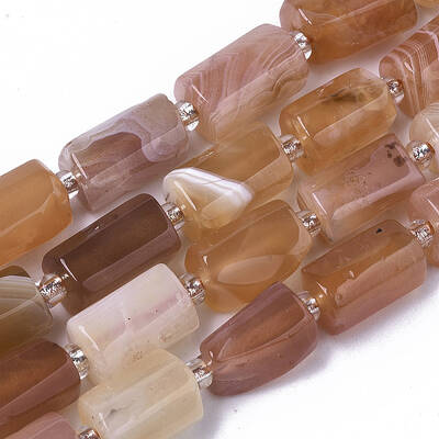 Natural Botswana Agate Beads Strands