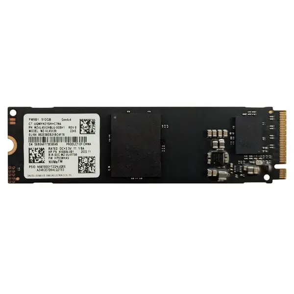 MZVL4512HBLU-00BH1 Samsung PM9B1 512GB PCI Express 4.0 x4 NVMe M.2 Solid State Drive