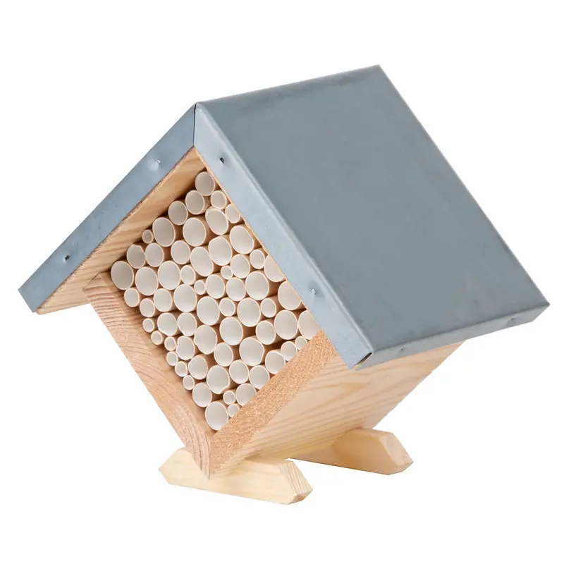 Esschert Design Wood & Metal Bee House
