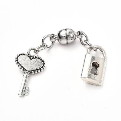 Round Brass Magnetic Clasps