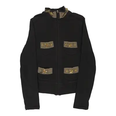 Moschino Jeans Jacket - Medium Grey Cotton | Size: medium