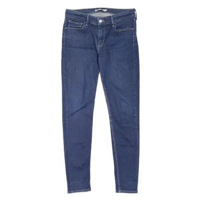 LEVI'S 710 Womens Jeans Blue Slim Skinny W30 L30