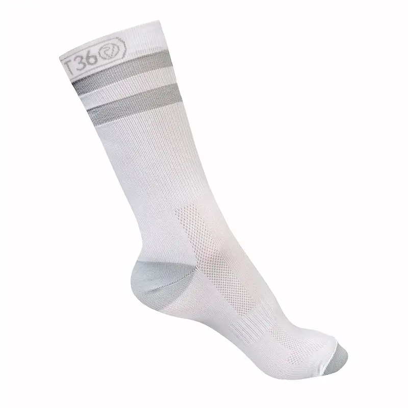 Reflective Mid Length Running Socks