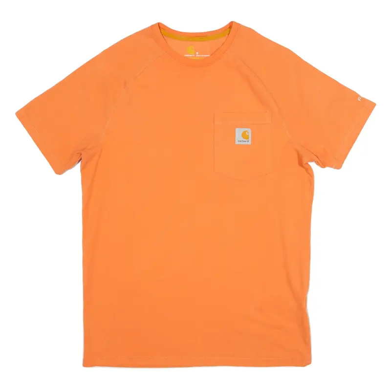CARHARTT Relaxed Fit Mens T-Shirt Orange S