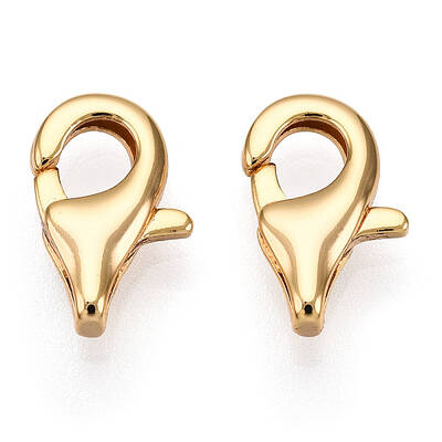 Brass Lobster Claw Clasps